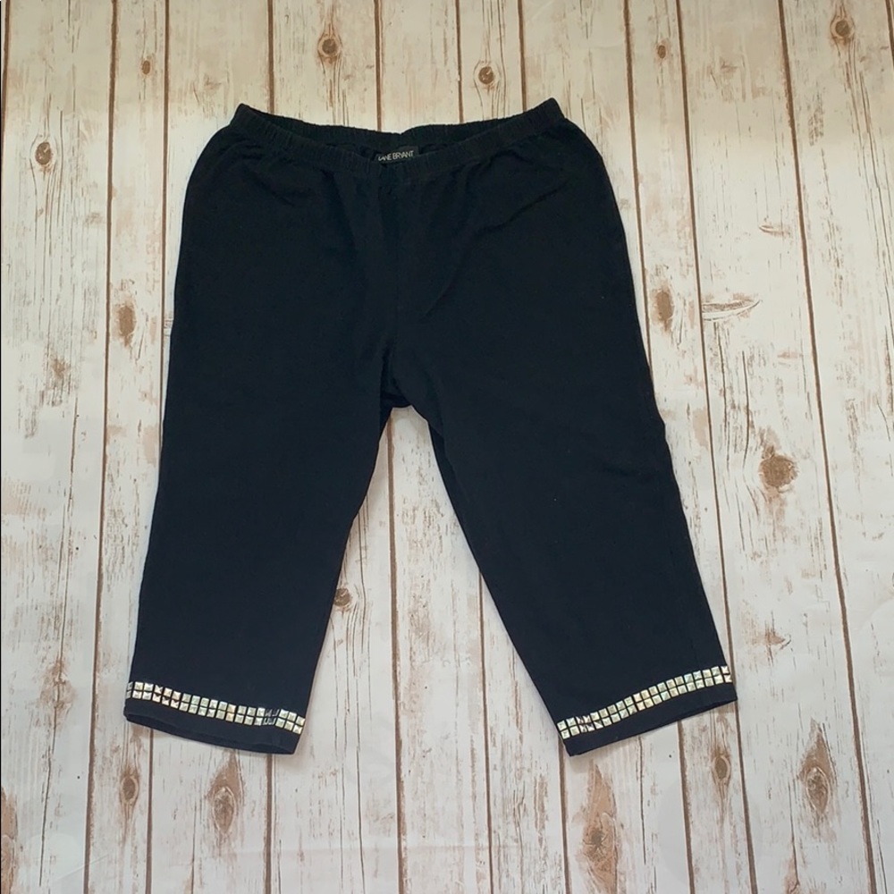 Lane Bryant Studded capris leggings size 18/20
